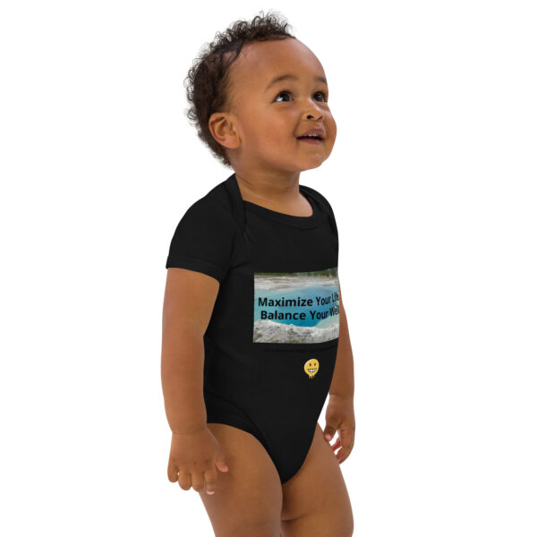 Organic cotton baby bodysuit - Image 3